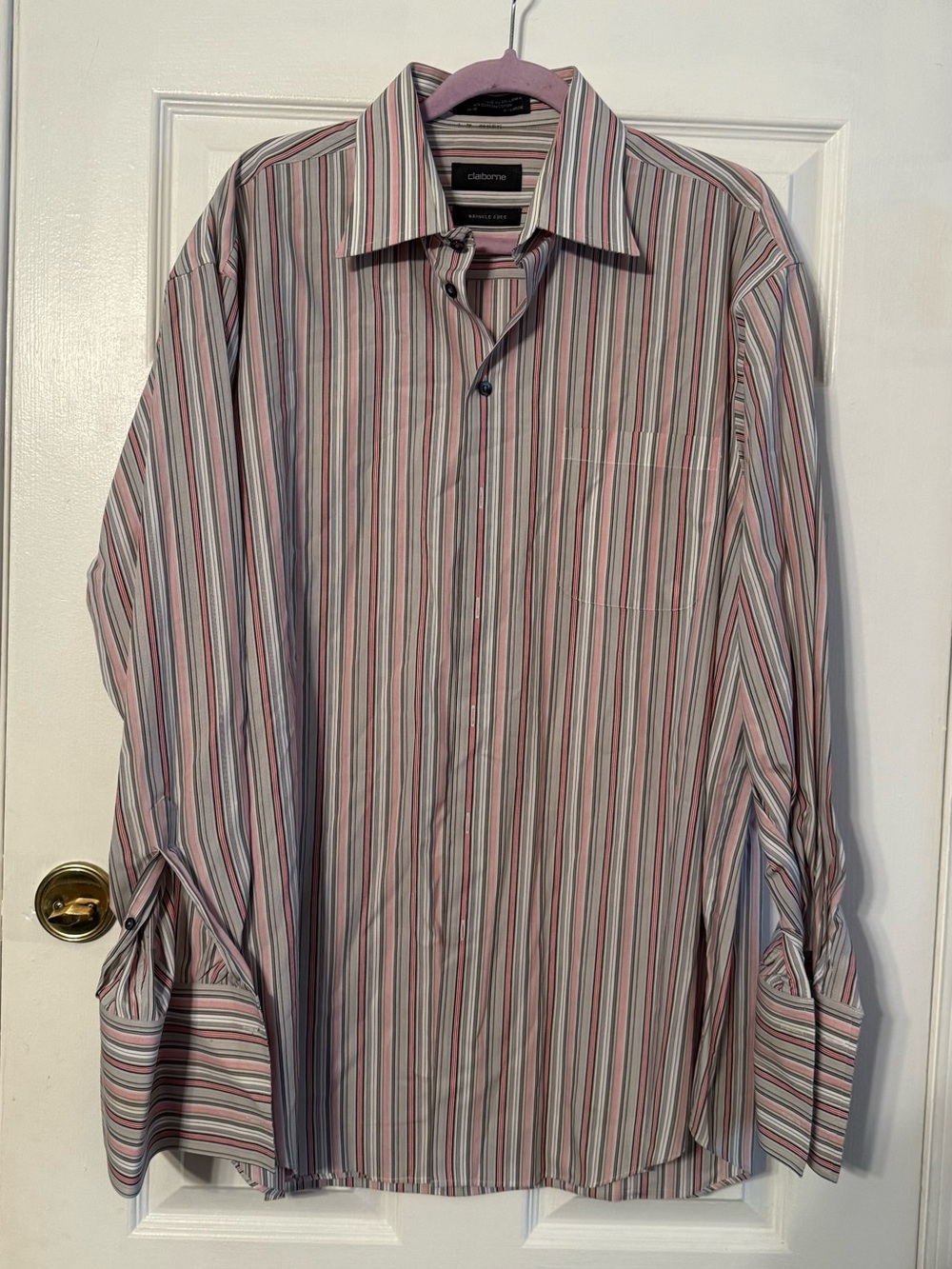 Claiborne Striped Dress Multicolor